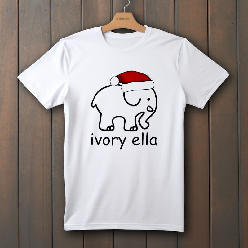 Ivory Ella Christmas Shirt Design