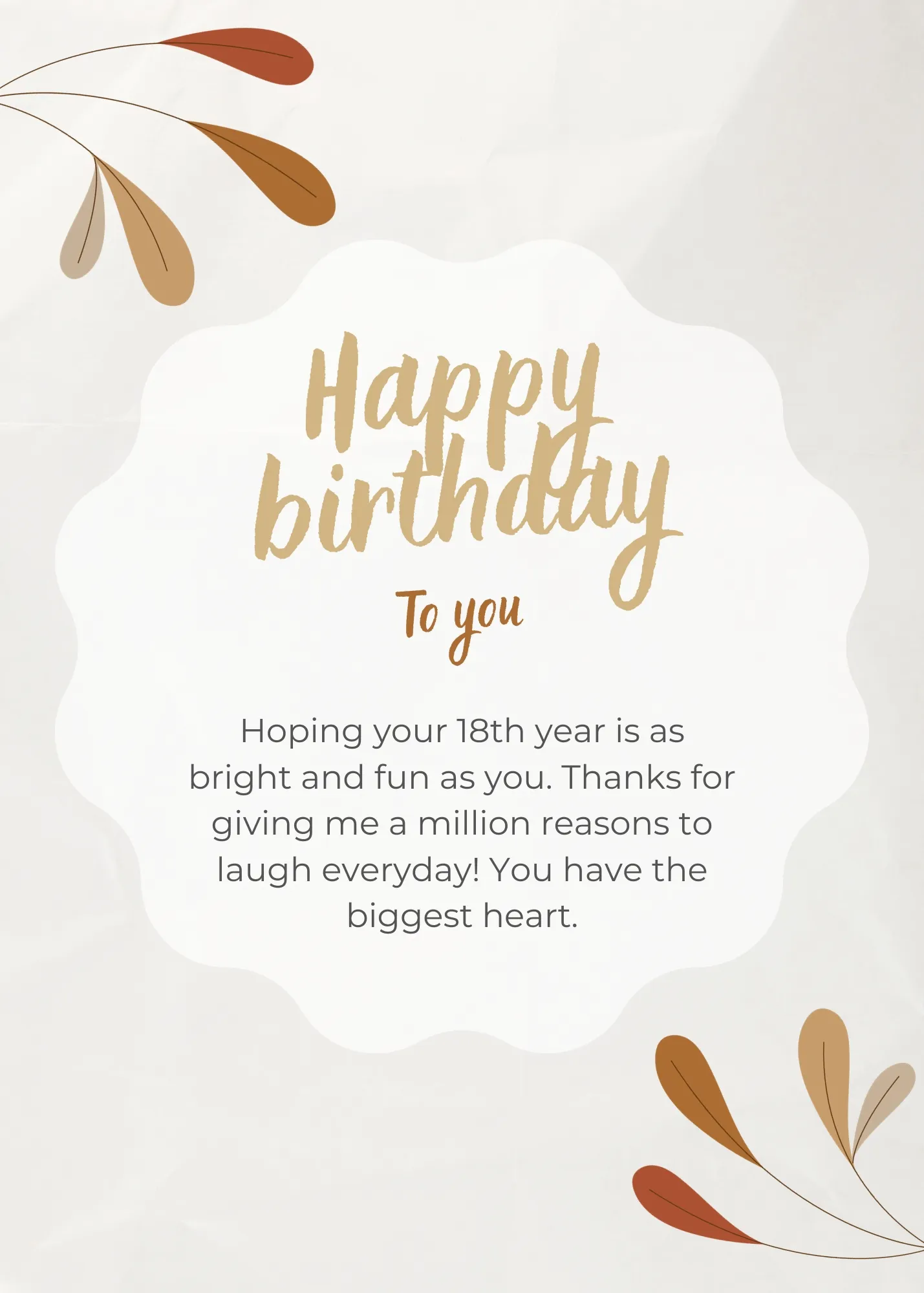 18th birthday wishes for girl