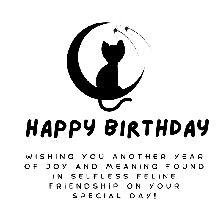 happy birthday cat themed quotes