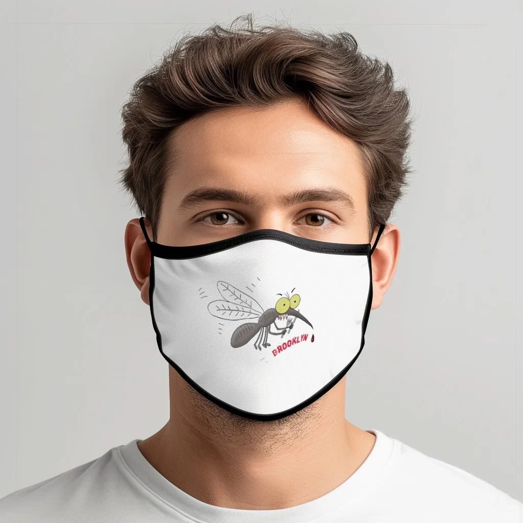 Mosquito Insect Face Mask