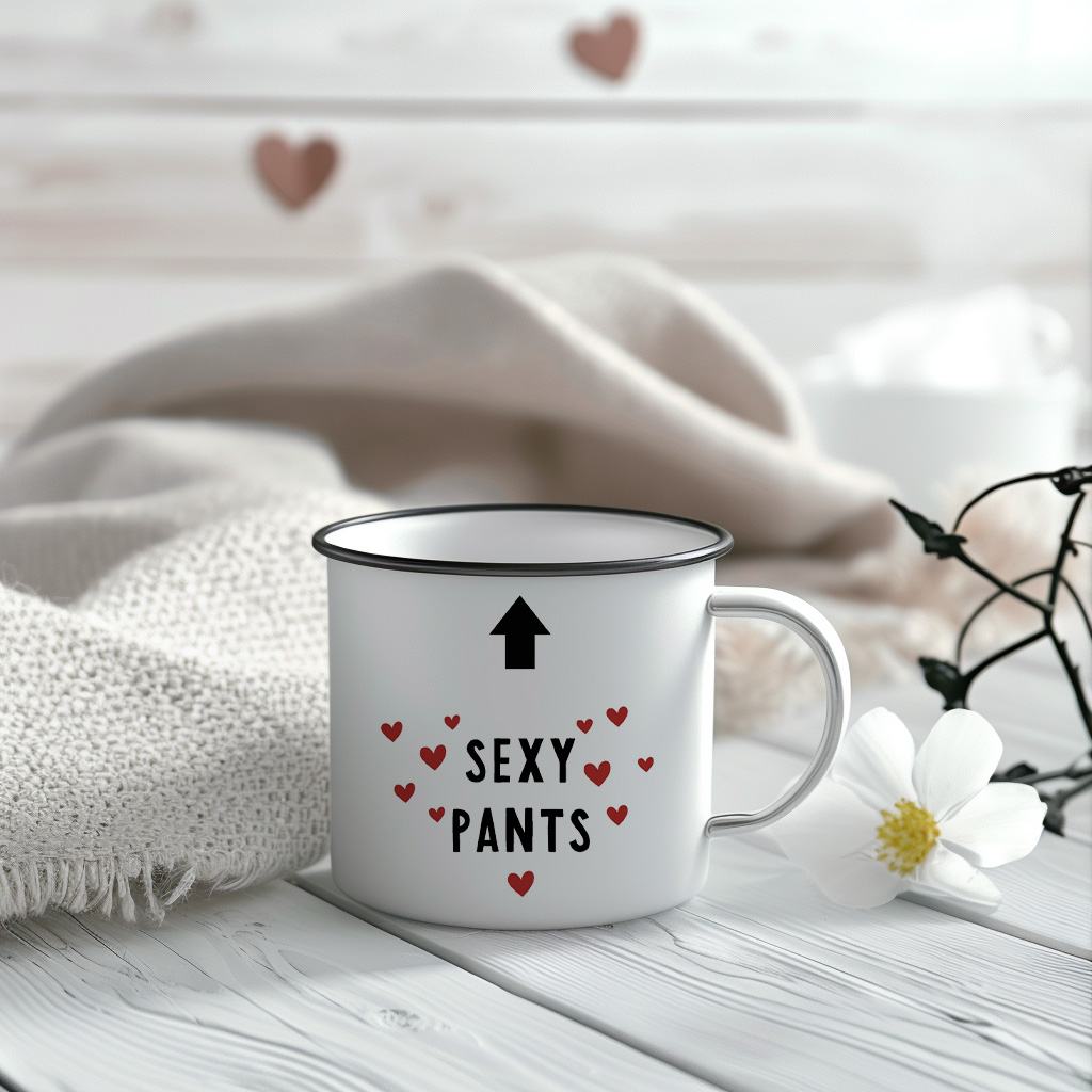 Sexy Pants Valentines Day Mug